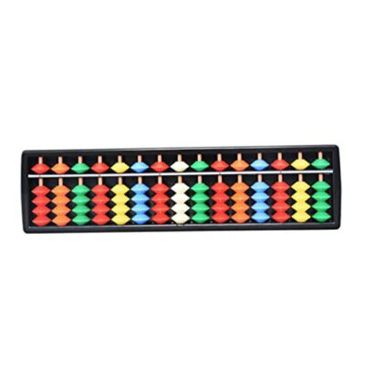 Boulier soroban à 15 tiges Lawnrden pour apprendre à calculer