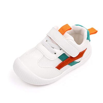 Chausson bébé en cuir et maille MK Matt Keely, vert, taille 21 EU