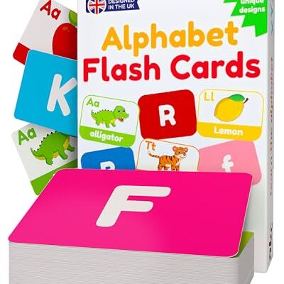 Jeu de 52 cartes alphabet learnworx, majuscules et minuscules