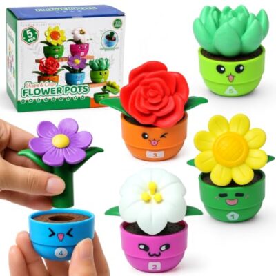 Jeu de tri des formes en pots de fleurs TonStyle, dès 18 mois