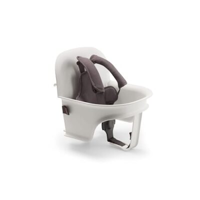 Kit bébé Bugaboo Giraffe pour chaise haute, harnais 5 points, blanc