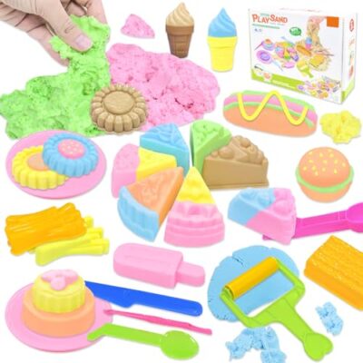 Kit de sable magique VBACALA pour pâtisserie et glaces