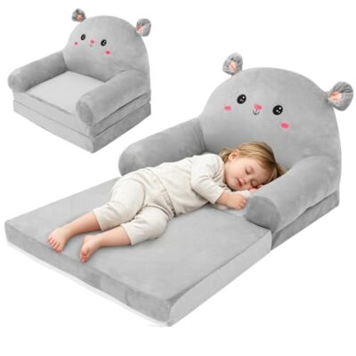 Mini canapé-lit pliable SUPPUIMNT en mousse, style animal