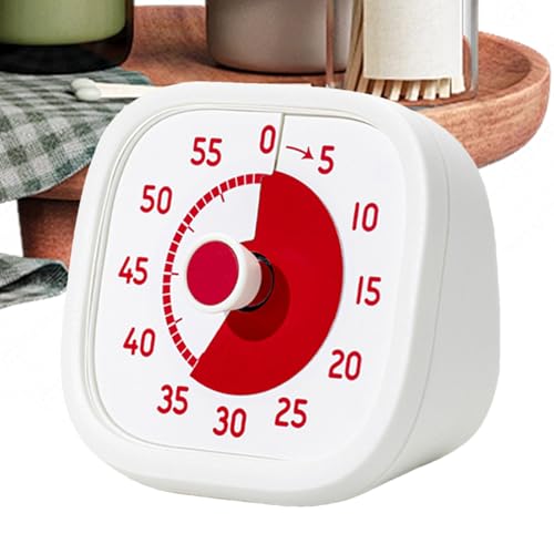 Minuteur visuel Birtern 60 minutes, blocs de couleur et cloche douce
