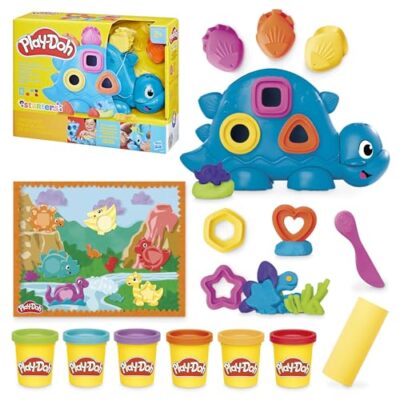 Play-Doh Starters, dino stégosaure des formes et des couleurs