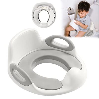 Rehausseur de toilette enfant LZQ avec poignée et dossier
