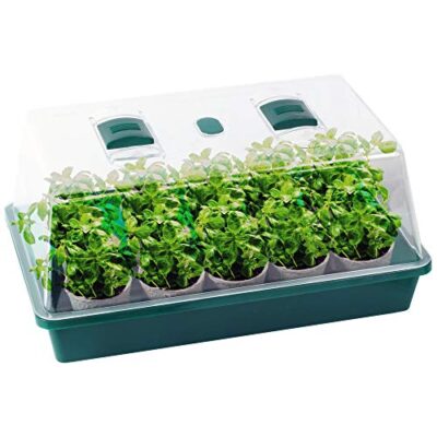 Serre de jardinage Planète Plante avec 15 pots et graines françaises