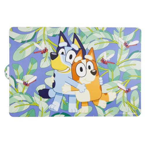 Set de table Bluey de Stor, plastique imperméable et lavable