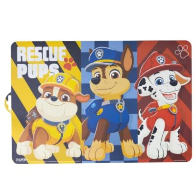 Set de table Stor Paw Patrol, motifs colorés sous licence officielle