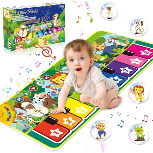 Tapis piano musical UCAMP pliable avec sons d’animaux et mélodies