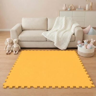 Tapis puzzle en mousse EVA LittleTom, lot de 9 dalles de 30 cm