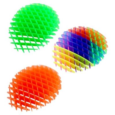 Ver sensoriel ASQzhuLIWing en PVC élastique, lot de 3 pièces